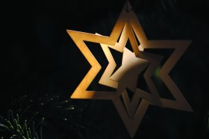 Weihnachtsstern Begegnung gott und Mensch