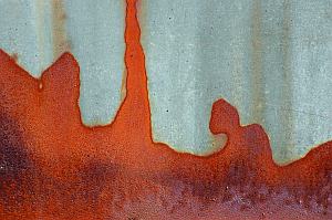 Rostlandschaft Zeichen der Zeit
