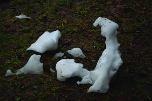 Schneeskulptur